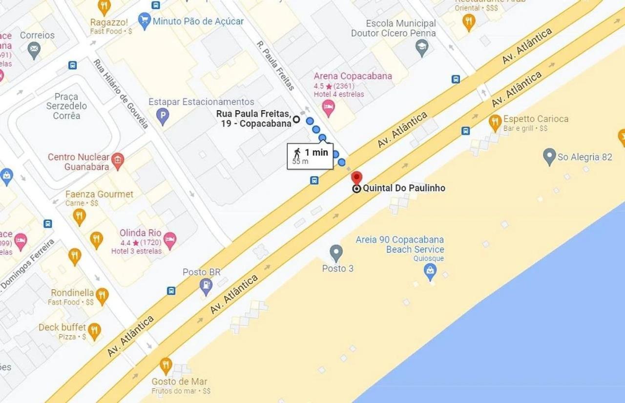 Pf21 - Apto A 1 Minuto Da Praia De Copacabana Rio de Janeiro Exterior photo